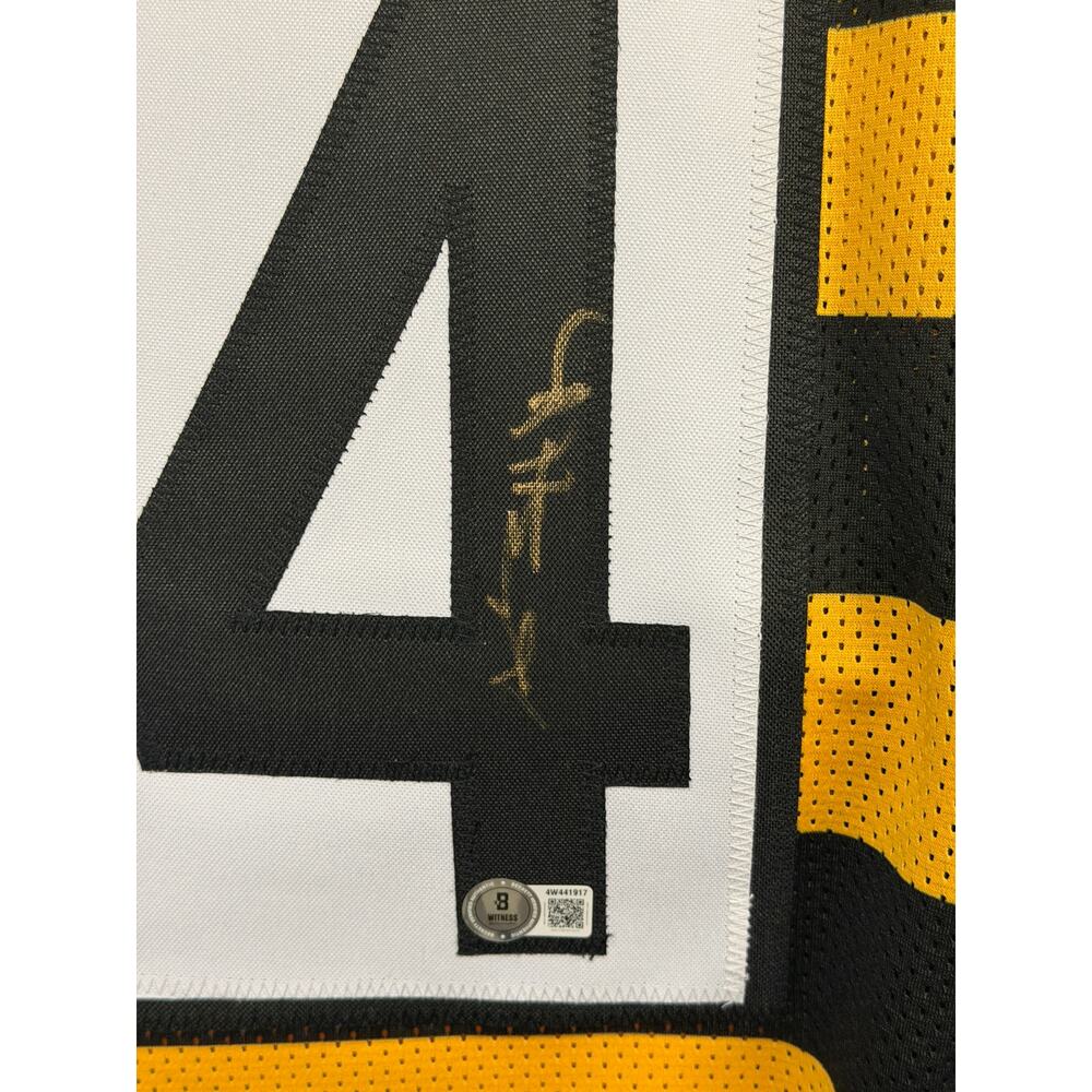 Antonio Brown Signed “Bumble Bee” Black & Yellow Custom Jersey - Picture 2 of 4